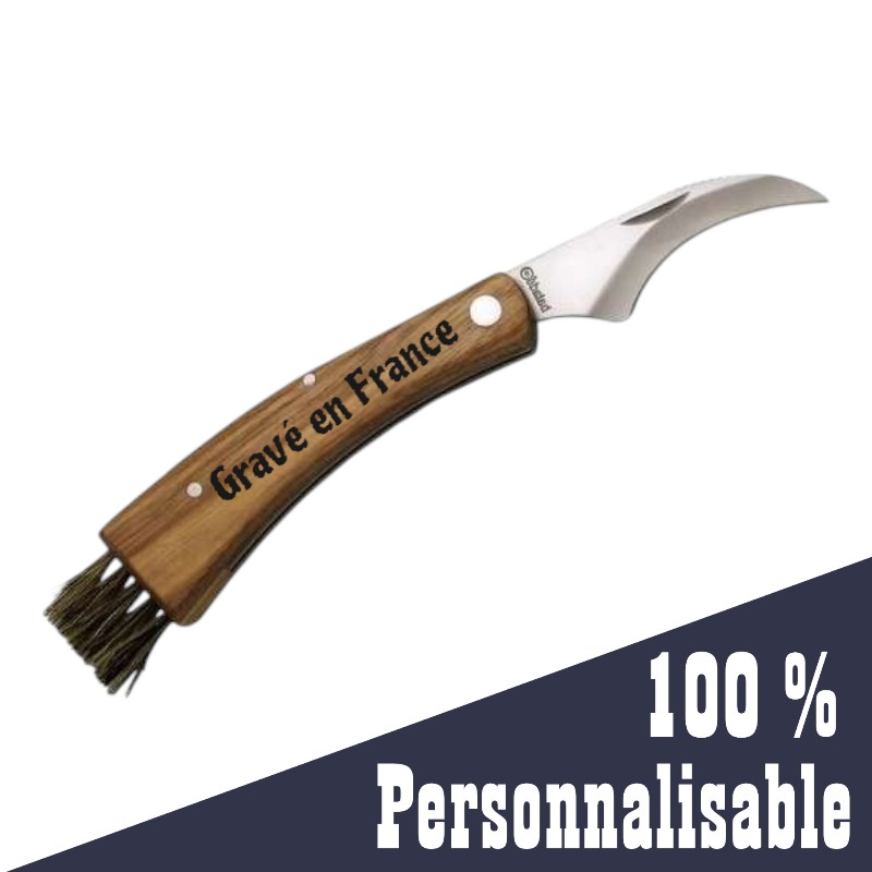 couteau a champignon personnalisable